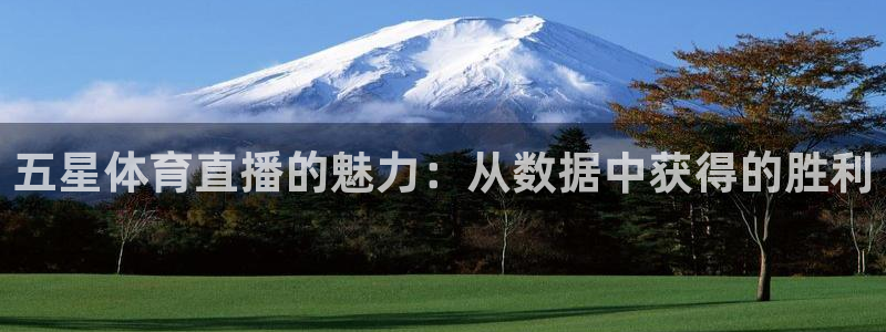jrs直播低调看直播：五星体育直播的魅力：从数据中获得的胜利